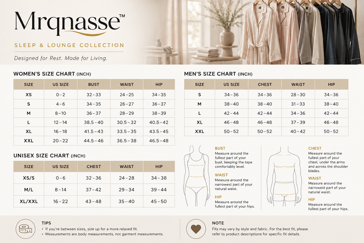 Mrqnasse™ Women's 3-Piece Satin Lounge Set – Cami Top, Sleep Shorts and Matching Robe